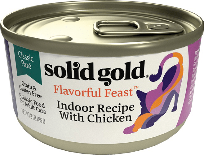 Solid Gold Flavorful Feast Indoor Recipe With Chicken In Gravy